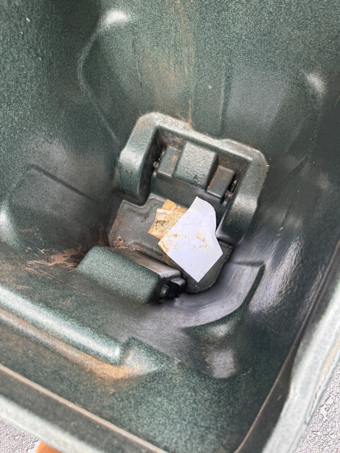 Fully Sanitized Inside — Before